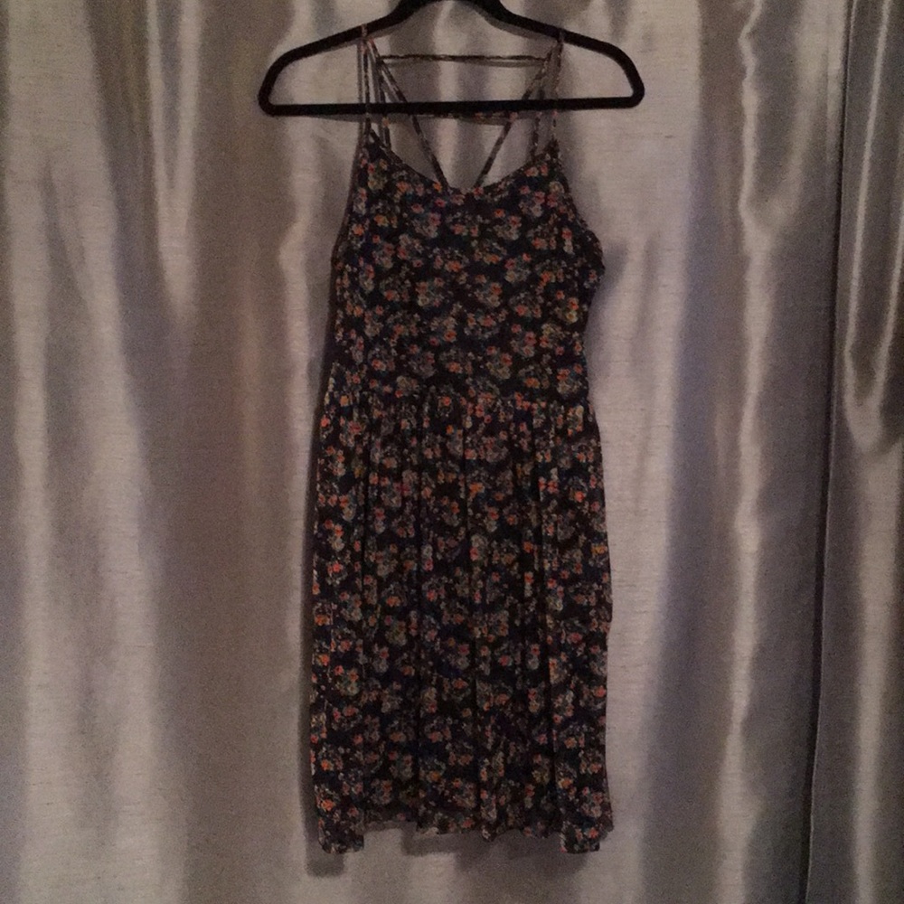 Flower patterned dress